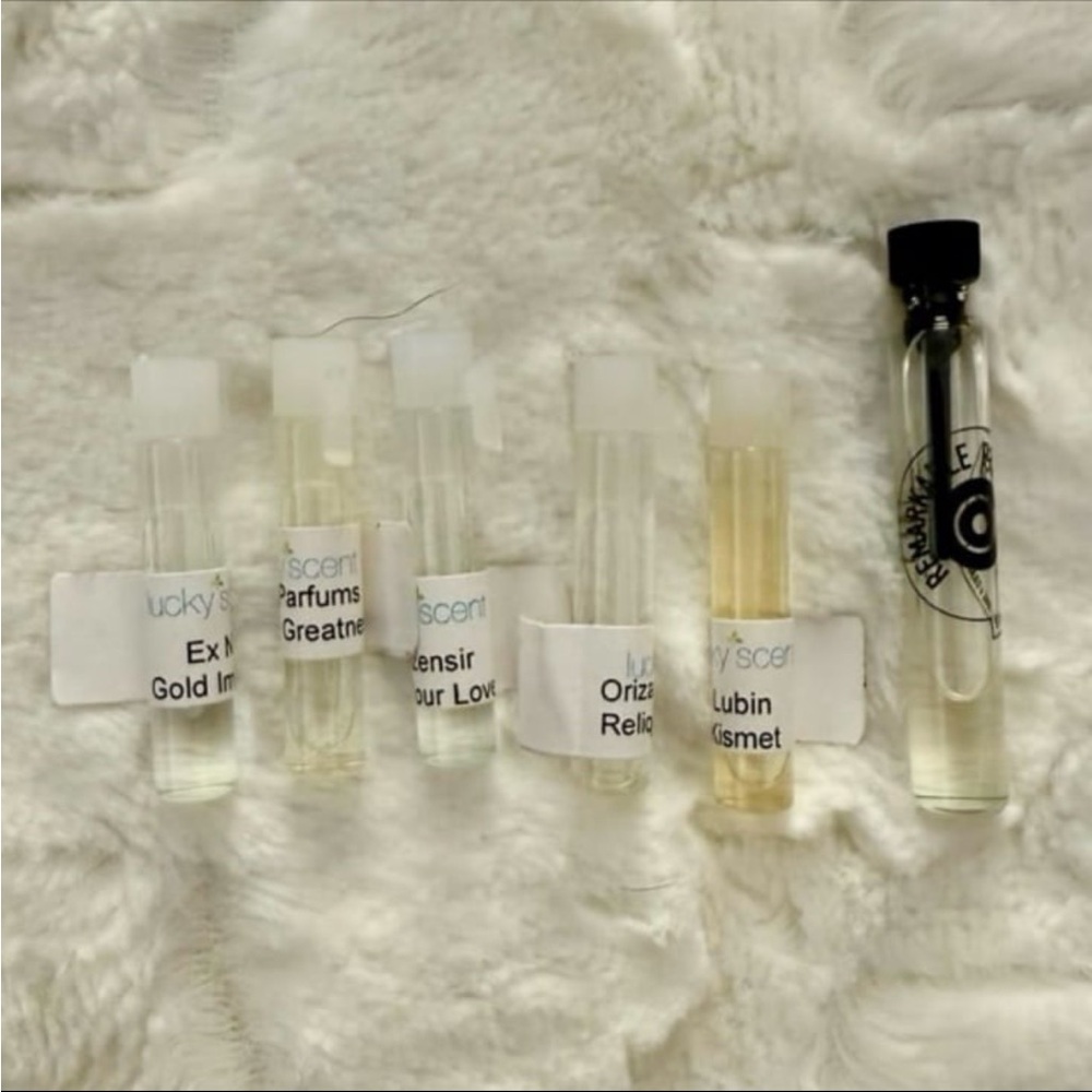 Lucky Scent Fragrance Samples- Initio, Oriza Legrand, Ex Nihilio, Mizensir